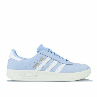 Купить adidas Originals Trimm Trab Samstag Lace Casual Trainers Blue  (Спортивное) заказать с доставкой лот № 353195680510